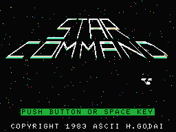 Star Command Title Screen